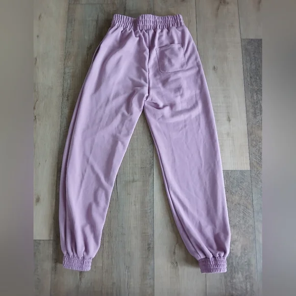 For Love & Lemons Women's Ellie Sweatpants in mulberry purple, Size XXS